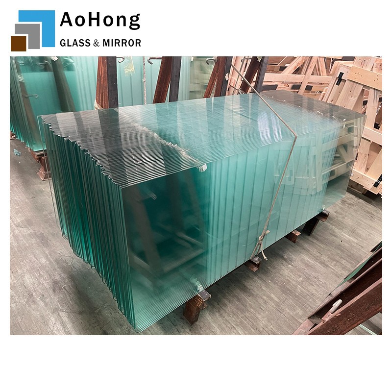 silk screen print frosted tempered glass